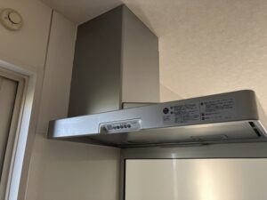 兵庫キッチン取付け隊　サイドレンジフードの取替　施工前